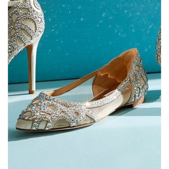 NEW BADGLEY MISCHKA Gigi Shoes 7.5 - Picture 1 of 7